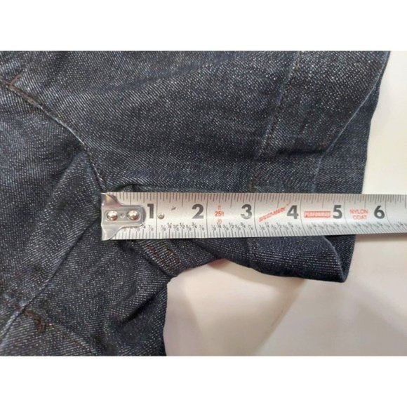 One 5 One Chino Shorts with Clasp Closure & Slit Back Pockets Blue Size 4 Women - Picture 4 of 5